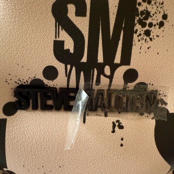 STEVE MADDEN EVELYN BLEEDING HEARTS CROSSBODY BAG W COIN PURSE HALLOWEEN PINK - Picture 14 of 14